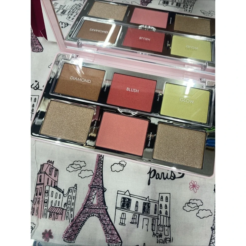 NATASHA DENONA DIAMOND & BLUSH Face Highlighting & Contour Palette 02 Citrus